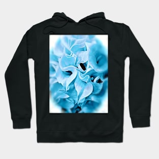 Calla Lily Icy Blue Hoodie